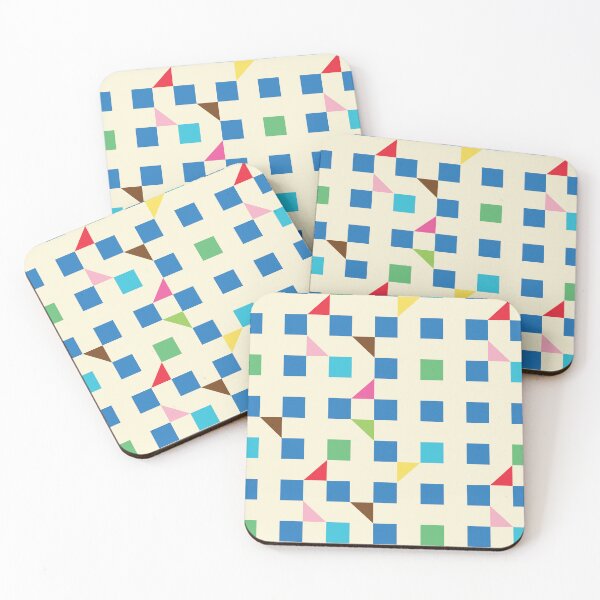 Item preview, Vadim geo - blocks and triangles designed and sold by Gill Eggleston Design.