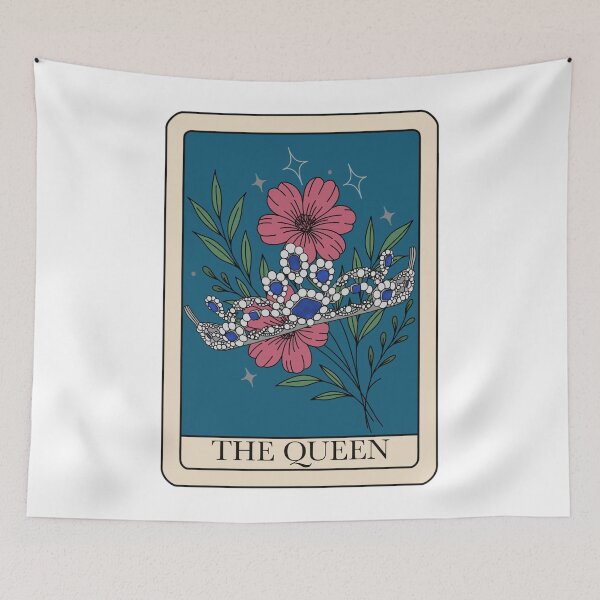 Item preview, The Belgian Sapphire Tiara Tarot Card designed and sold by FreeOrca.