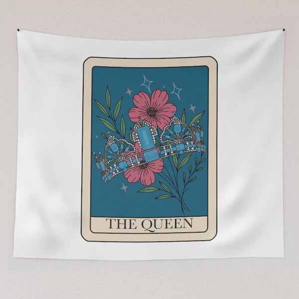 Item preview, Brazillian Aquamarine Tiara Tarot Card designed and sold by FreeOrca.