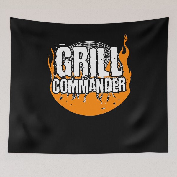 Item preview, Grill Commander BBQ Barbecue Cook Cooking Flame Grilling designed and sold by LarkDesigns.