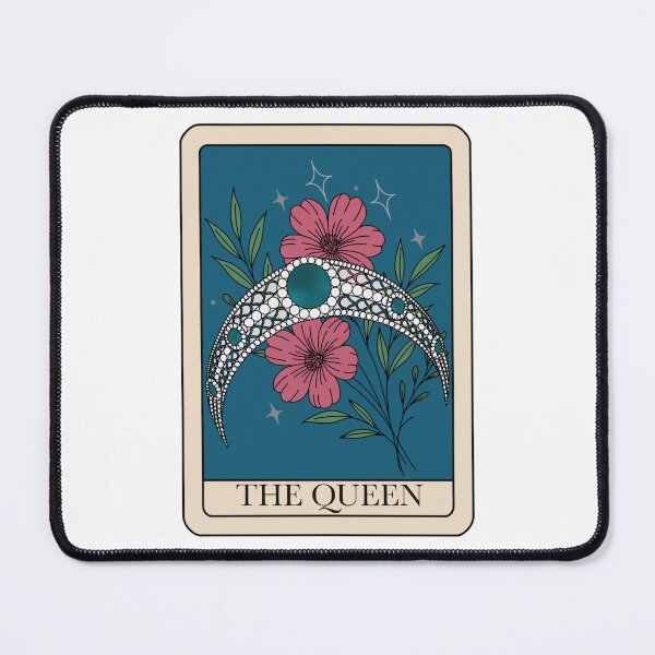 Item preview, Greville Emerald Kokoshnik Tiara Tarot Card designed and sold by FreeOrca.