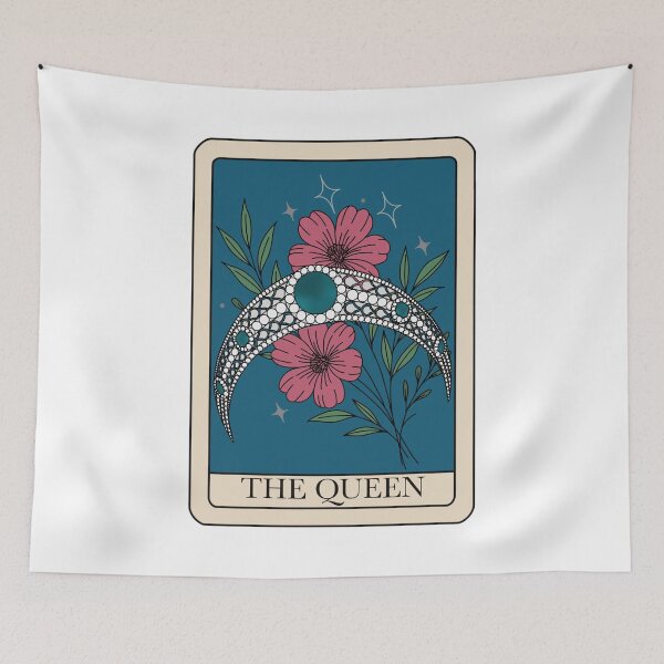 Item preview, Greville Emerald Kokoshnik Tiara Tarot Card designed and sold by FreeOrca.