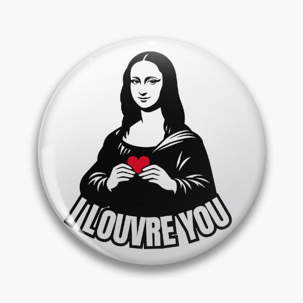 Item preview, I LOUVRE YOU! designed and sold by THEHOOTDesigns.