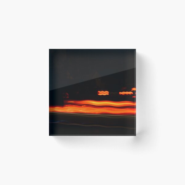 Item preview, Vibrant City Light Trails at Night designed and sold by MercerImages.