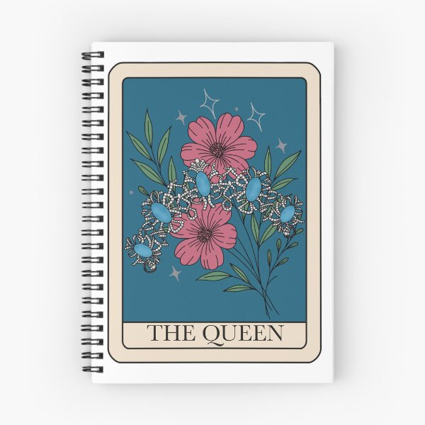 Item preview, Aquamarine Ribbon Tiara Flowers Tarot Card designed and sold by FreeOrca.