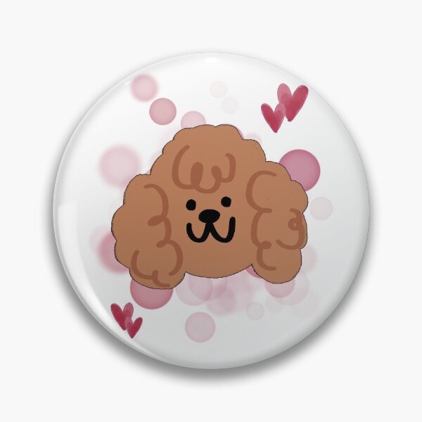Item preview, Brown Poodle – Sweet Illustration designed and sold by iamKRUK.