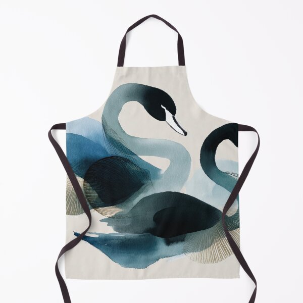 Item preview, Graceful Swans in Watercolor designed and sold by lautir.
