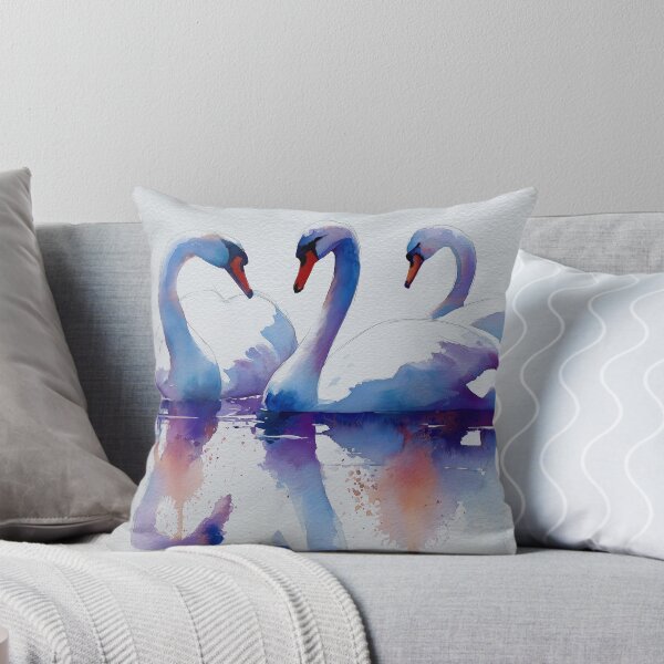 Item preview, Three Graceful Swans in Water designed and sold by lautir.