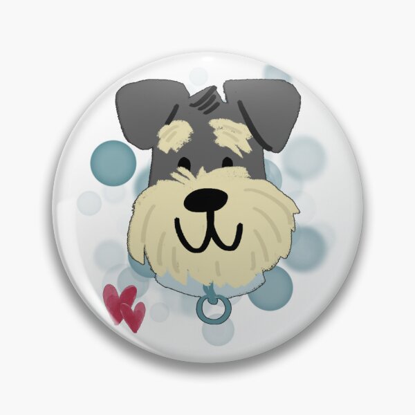 Item preview, Gray Schnauzer – Sweet Illustration designed and sold by iamKRUK.
