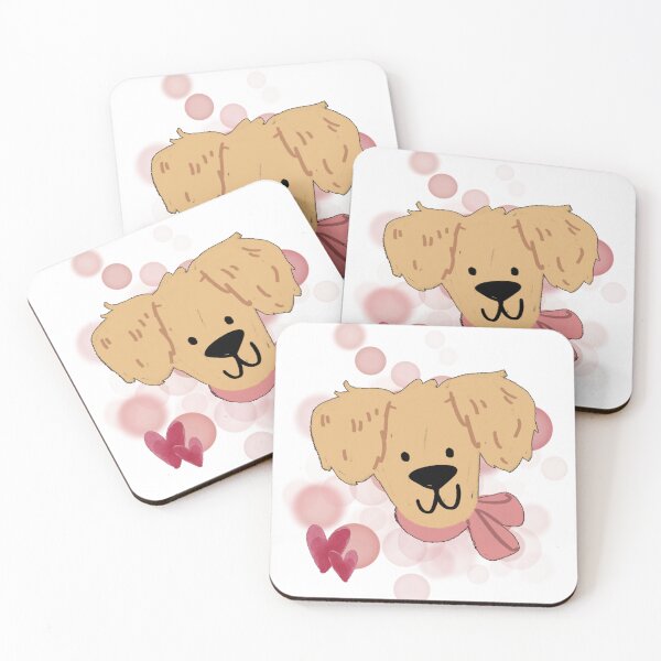 Item preview, Dog with a Bow on Its Neck – Sweet Illustration designed and sold by iamKRUK.
