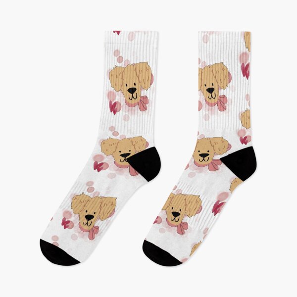 Item preview, Dog with a Bow on Its Neck – Sweet Illustration designed and sold by iamKRUK.