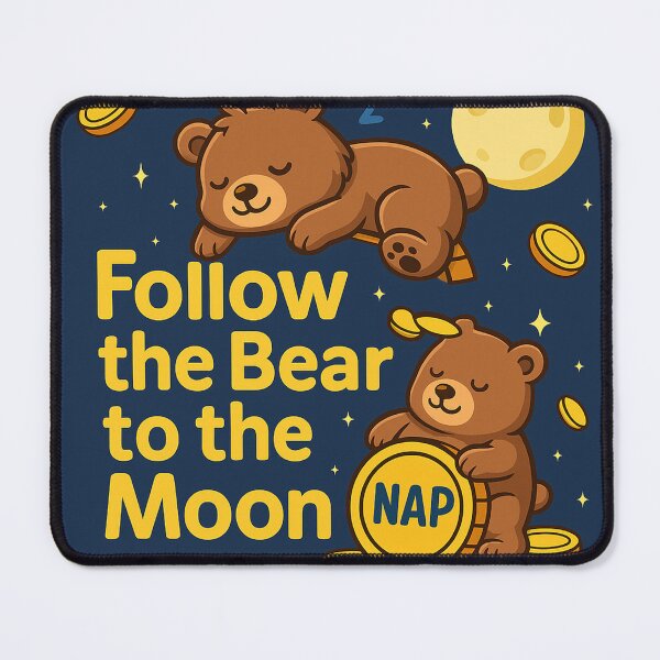 Item preview, Follow the Bear to the Moon designed and sold by Hispaniola.