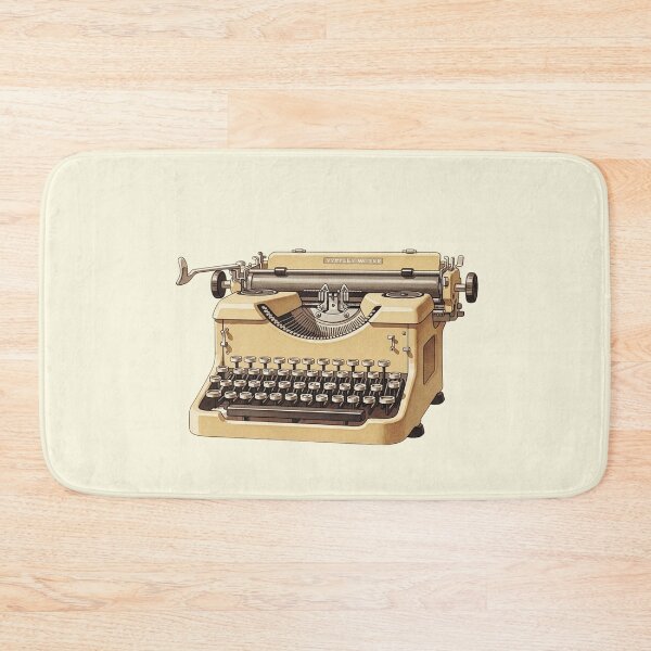 Item preview, Vintage Classic Typewriter Retro Analog Illustration designed and sold by Pasteltone.