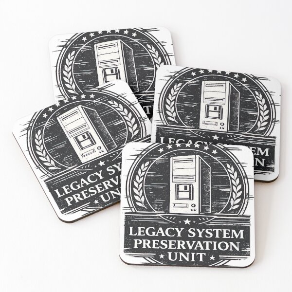 Item preview, Legacy Unit Preservation Unit Retro IT Meme designed and sold by Retr0Tshirts.