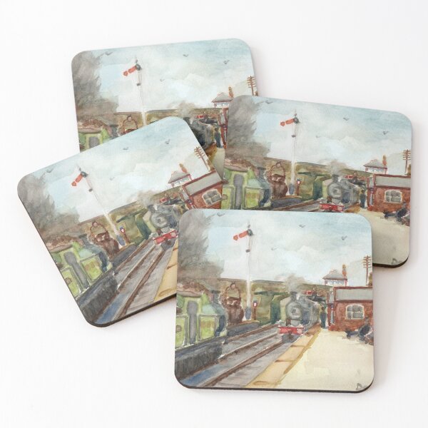 Item preview, Rowlands Gill Station c 1910 designed and sold by artymarshy.