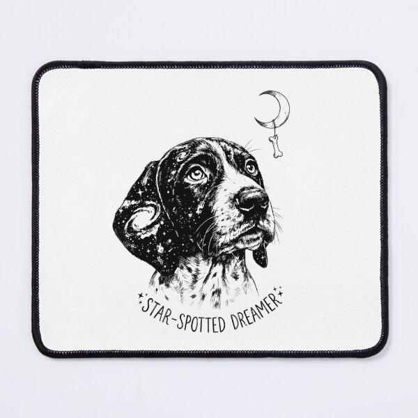 Item preview, The Star-Spotted Dreamer - German Shorthaired Pointer Dog designed and sold by bapupa.