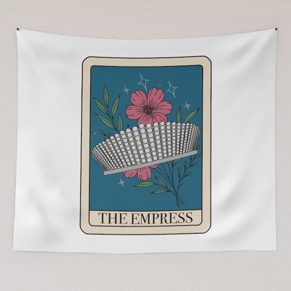 Item preview, Queen Alexandra's Kokoshnik Tiara Tarot Card designed and sold by FreeOrca.
