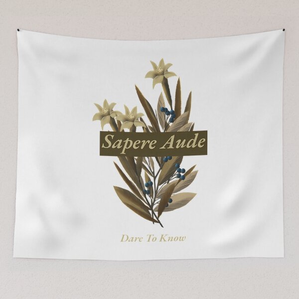 Item preview, Sapere Aude Dare To Know Latin designed and sold by sphykpggbwm48.