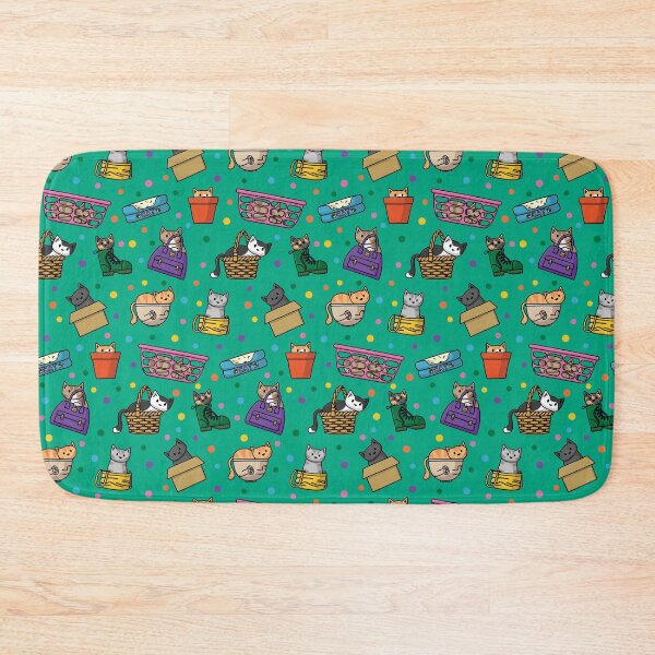 Item preview, Cats in Things - Pattern designed and sold by doodlecats.