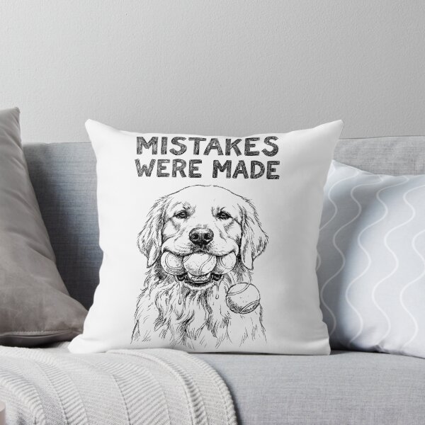 Item preview, Mistakes Were Made - Golden Retriever Dog designed and sold by bapupa.