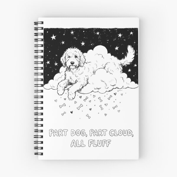 Item preview, The Nimbus Doodle - Goldendoodle Dog designed and sold by bapupa.