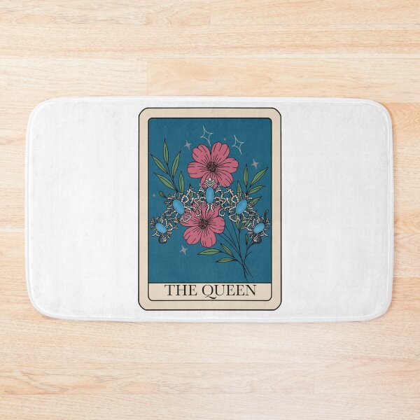 Item preview, Aquamarine Pine Flower Tiara Tarot Card designed and sold by FreeOrca.
