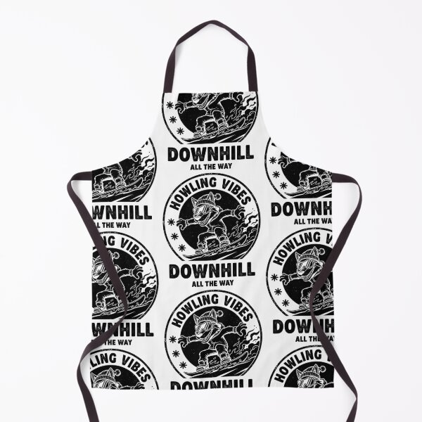 Item preview, Funny Snowboarder Wolf Howling Vibes Downhill Snowboarding designed and sold by GrandeDuc.