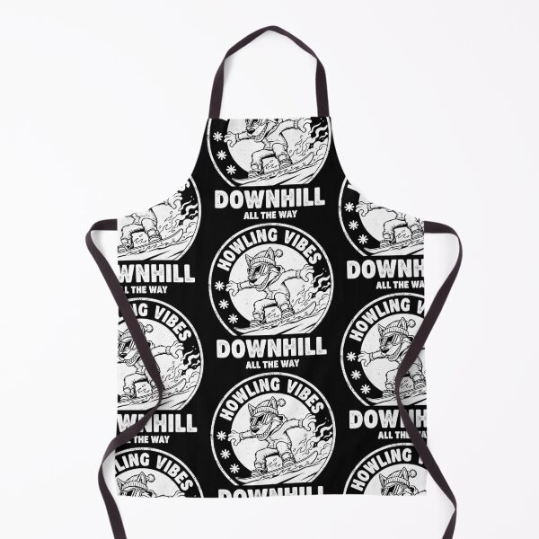 Item preview, Funny Snowboarder Wolf Howling Vibes Downhill Snowboarding designed and sold by GrandeDuc.