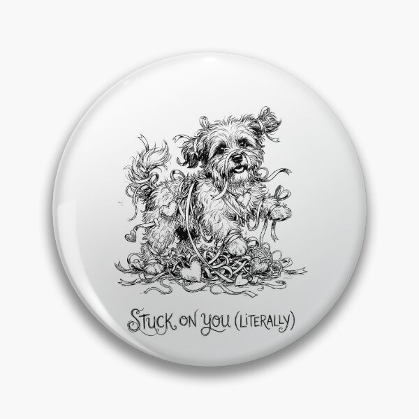 Item preview, Stuck on You - Havanese Dog designed and sold by bapupa.