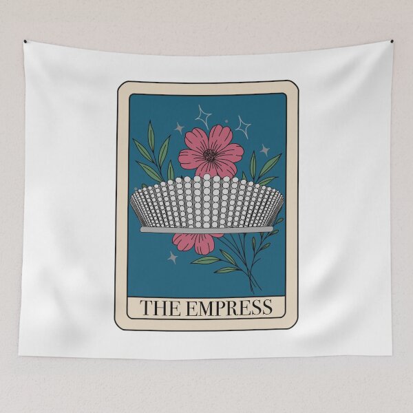 Item preview, Queen Alexandra's Kokoshnik Tiara Tarot Card designed and sold by FreeOrca.