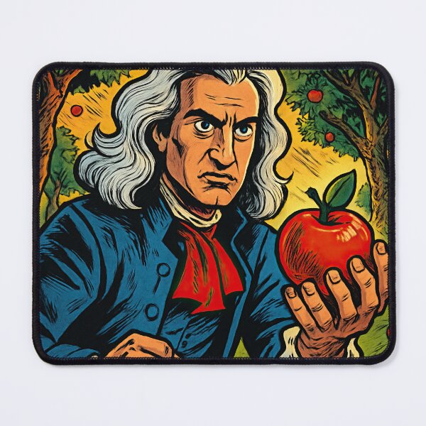 Item preview, Isaac Newton | Comics stylCartoone - designed and sold by ComicsFactory.