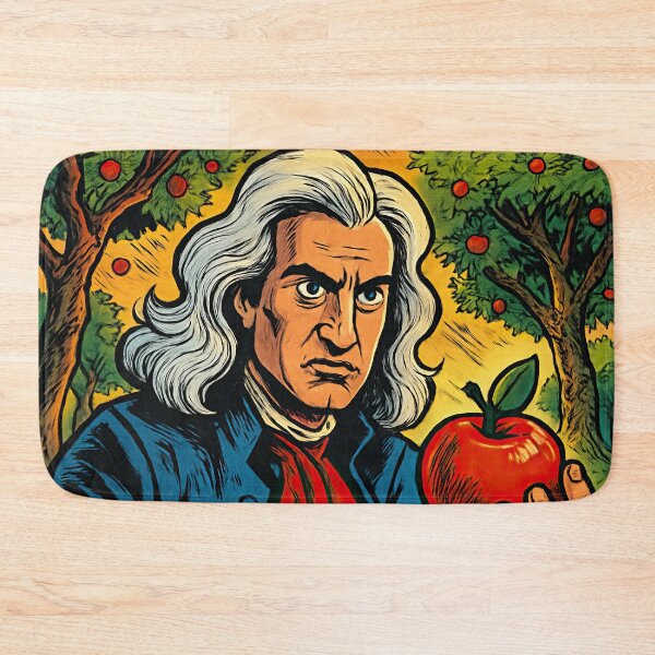 Item preview, Isaac Newton | Comics stylCartoone -  designed and sold by ComicsFactory.