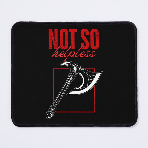 Item preview, Not So Helpless | Fierce Axe Empowerment designed and sold by ObsidianDaz.
