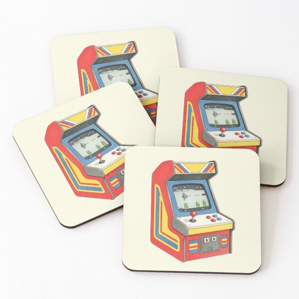 Item preview, 80s Retro Arcade Machine Classic Gaming Illustration designed and sold by Pasteltone.