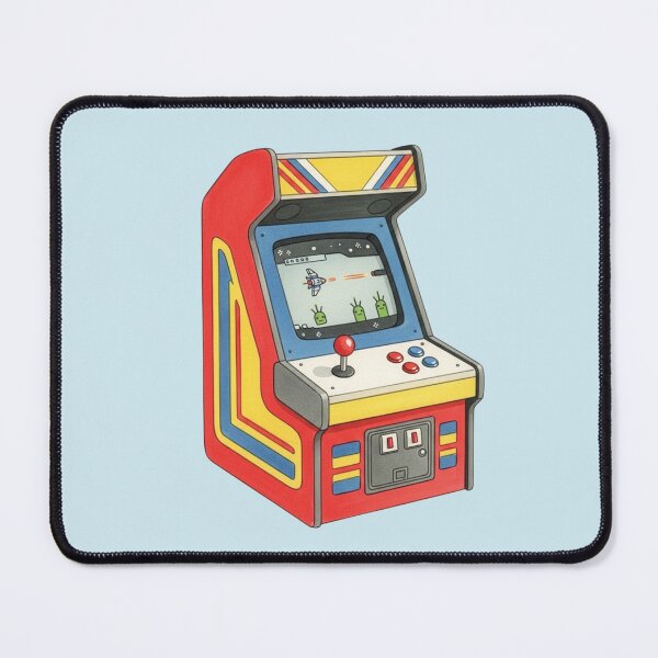Item preview, 80s Retro Arcade Machine Classic Gaming Illustration designed and sold by Pasteltone.
