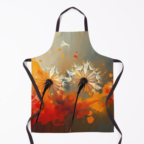 Item preview, Dandelions in Vibrant Splashes designed and sold by cuprum.