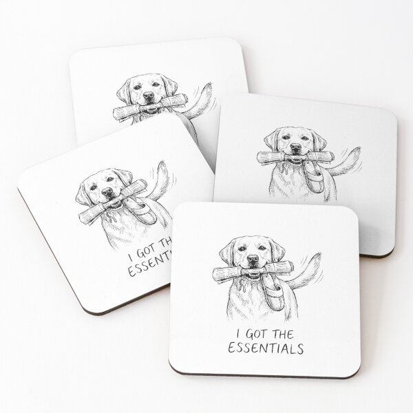 Item preview, The Efficient Helper - Labrador Retriever Dog designed and sold by bapupa.