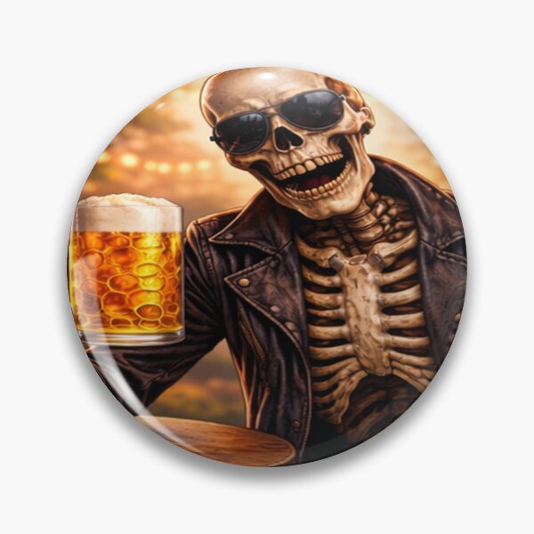 Item preview, After-work skeleton – bar night designed and sold by NeedfulThingsOb.