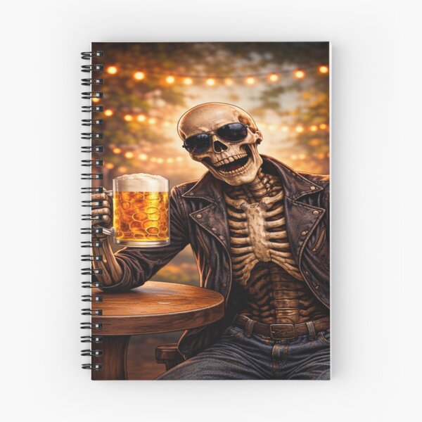 Item preview, After-work skeleton – bar night designed and sold by NeedfulThingsOb.