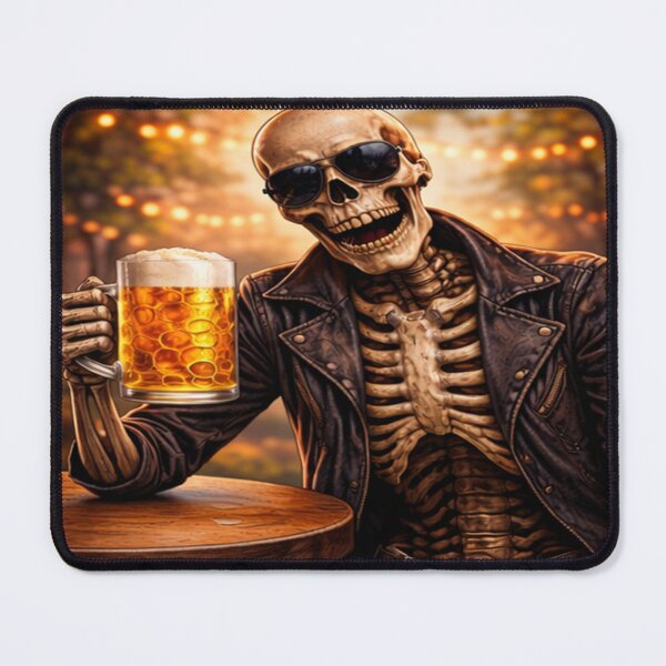 Item preview, After-work skeleton – bar night designed and sold by NeedfulThingsOb.