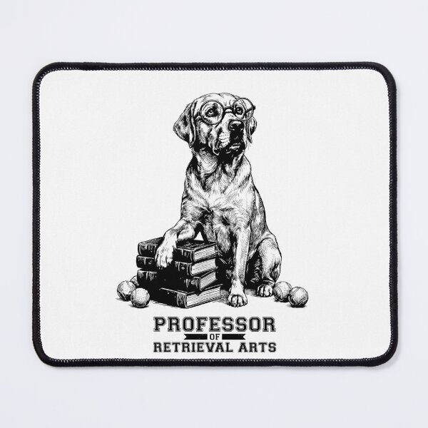 Item preview, The Professor of Retrieval - Labrador Retriever Dog designed and sold by bapupa.