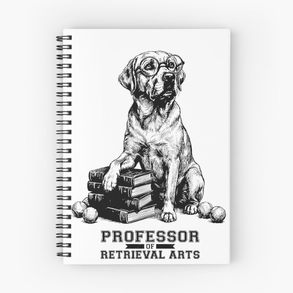 Item preview, The Professor of Retrieval - Labrador Retriever Dog designed and sold by bapupa.