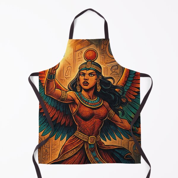 Item preview, Isis, Egyptian Goddess of magic and wisdom, winged | Comics stylCartoone - designed and sold by ComicsFactory.