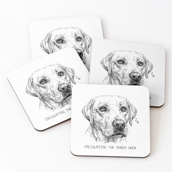 Item preview, The Snack Strategist - Labrador Retriever Dog designed and sold by bapupa.