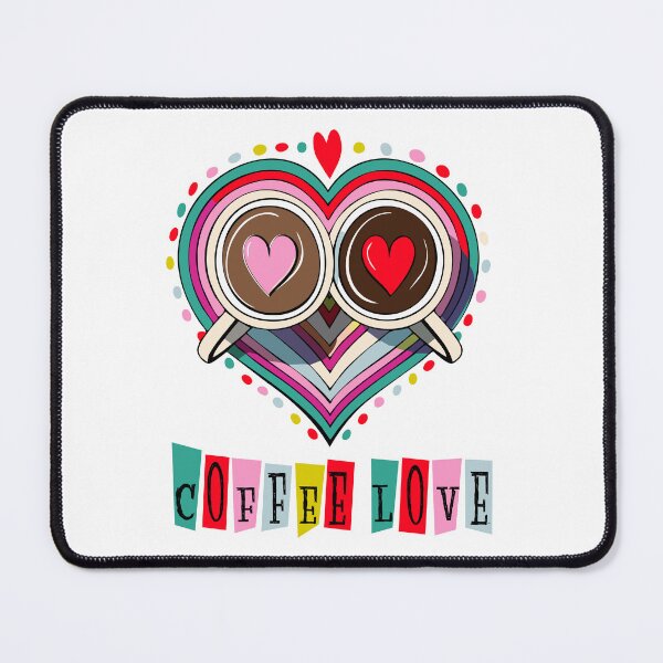 Item preview, VALENTINES COFFE LOVE.POP ART VINTAGE designed and sold by Sycorax Studio.