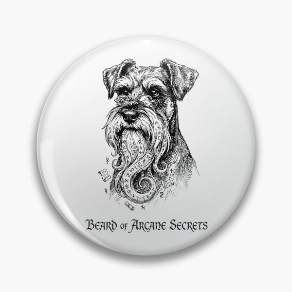 Item preview, The Arcane Professor - Miniature Schnauzer Dog designed and sold by bapupa.