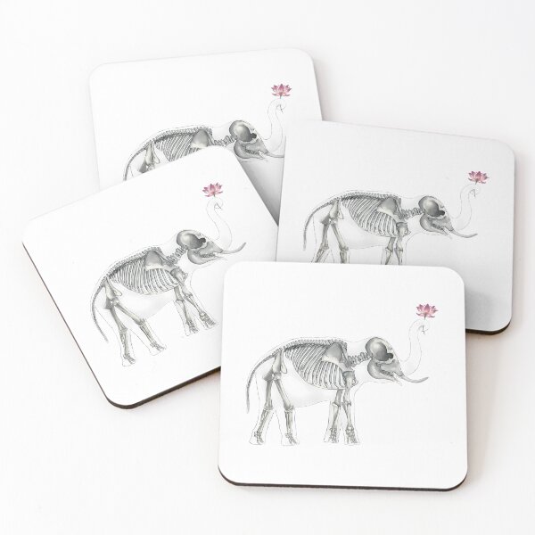 Item preview, Elephant Skeleton Anatomy Art designed and sold by sphykpggbwm48.