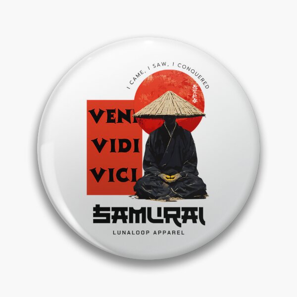 Item preview, Veni Vidi Vici Samurai Style designed and sold by sphykpggbwm48.