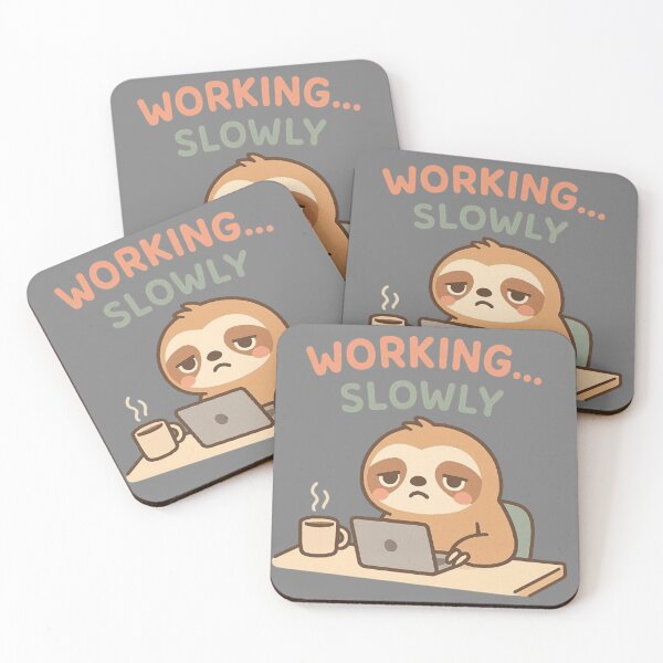 Item preview, Sloth Office Worker designed and sold by MiLaKK.