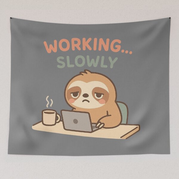Item preview, Sloth Office Worker designed and sold by MiLaKK.